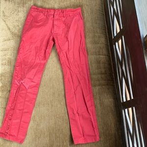 🔥(4 for 25) 
Old navy red salmon slim colored pants